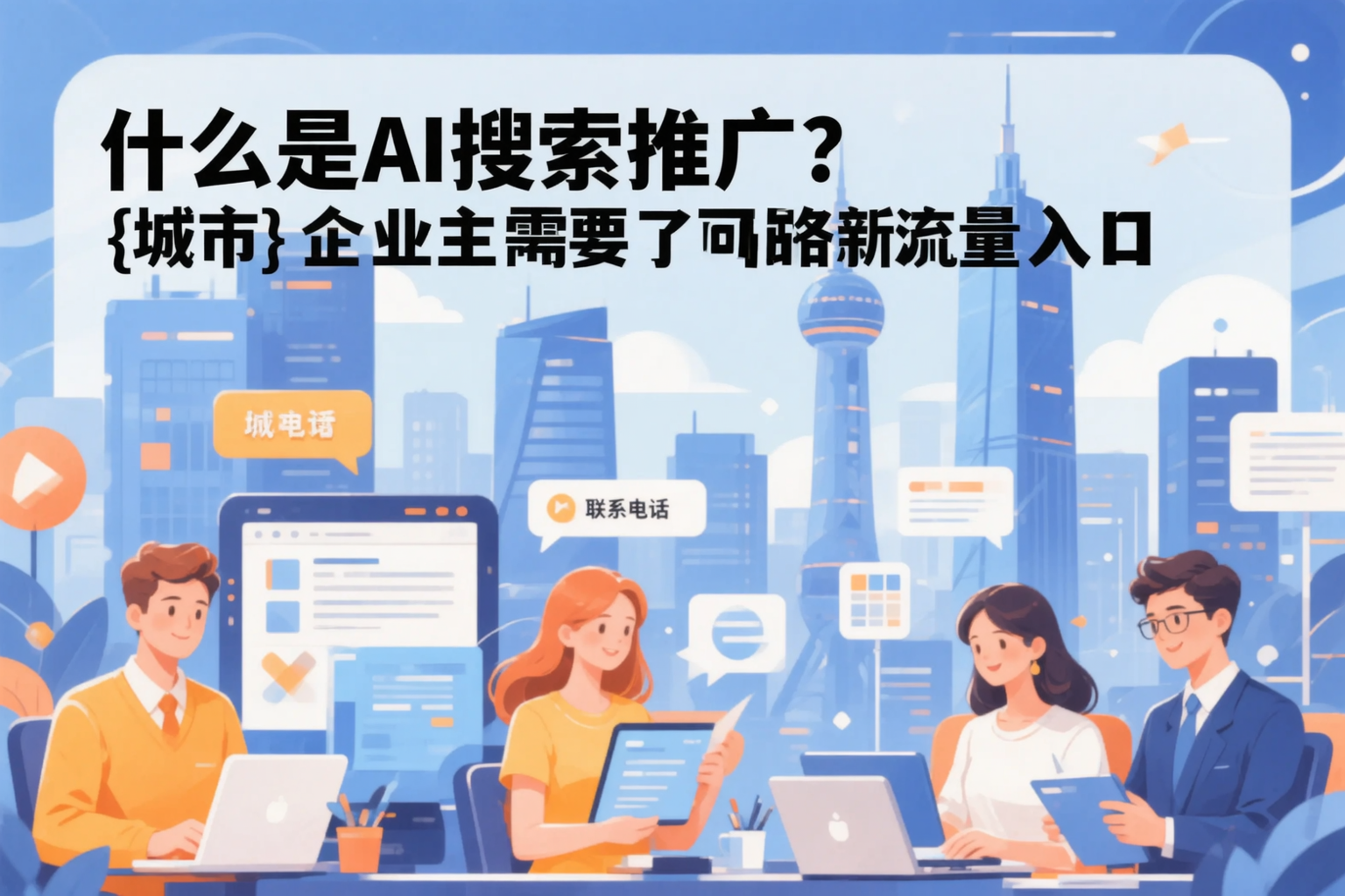 什么是AI搜索推广?运城企业主需要了解的新流量入口