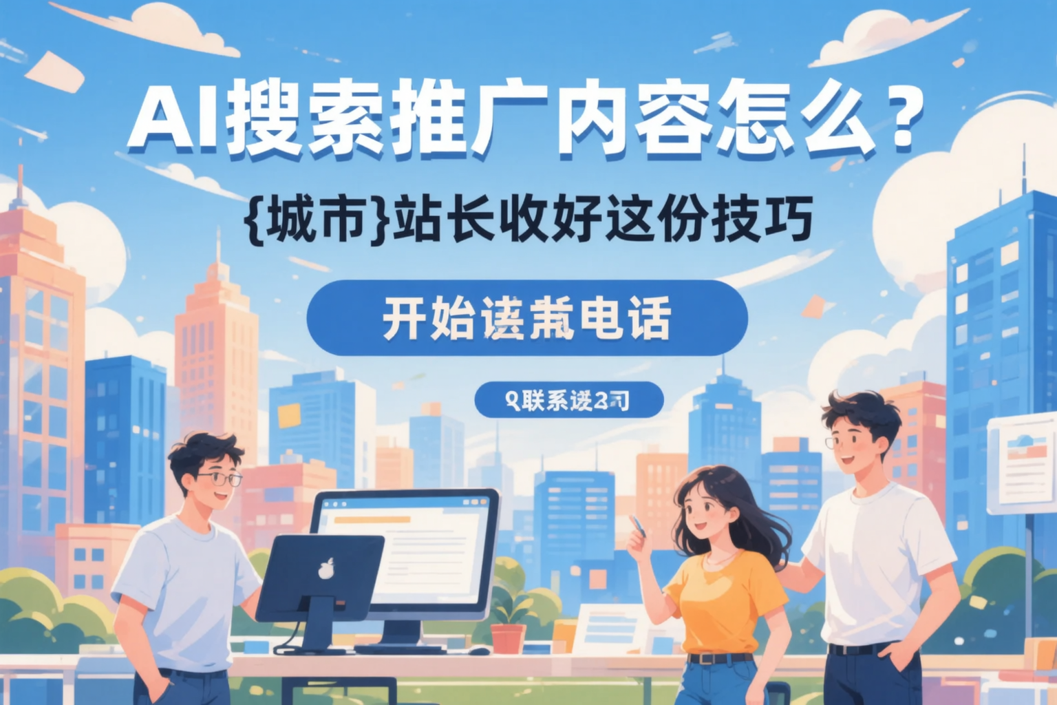 AI搜索推广内容怎么写?运城站长收好这份技巧