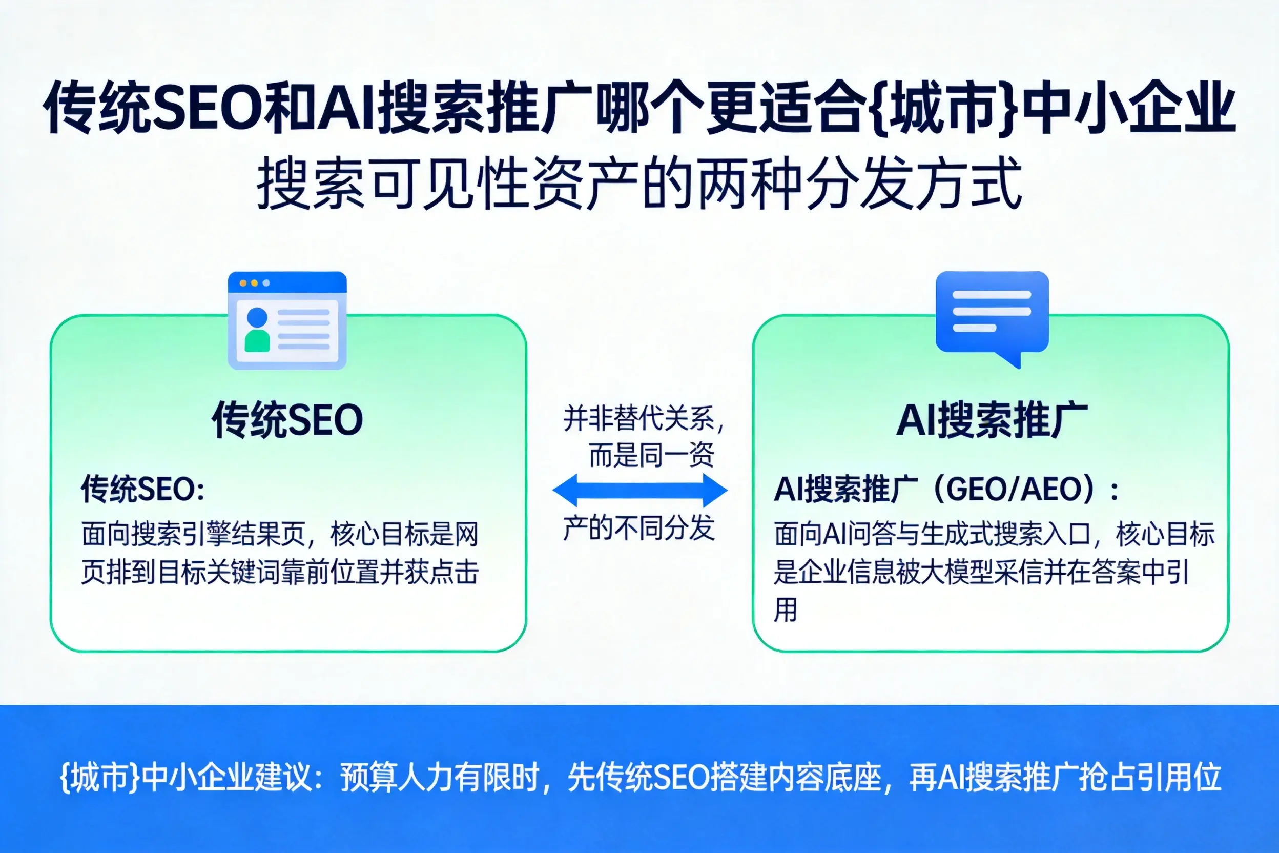 传统SEO和AI搜索推广哪个更适合运城中小企业