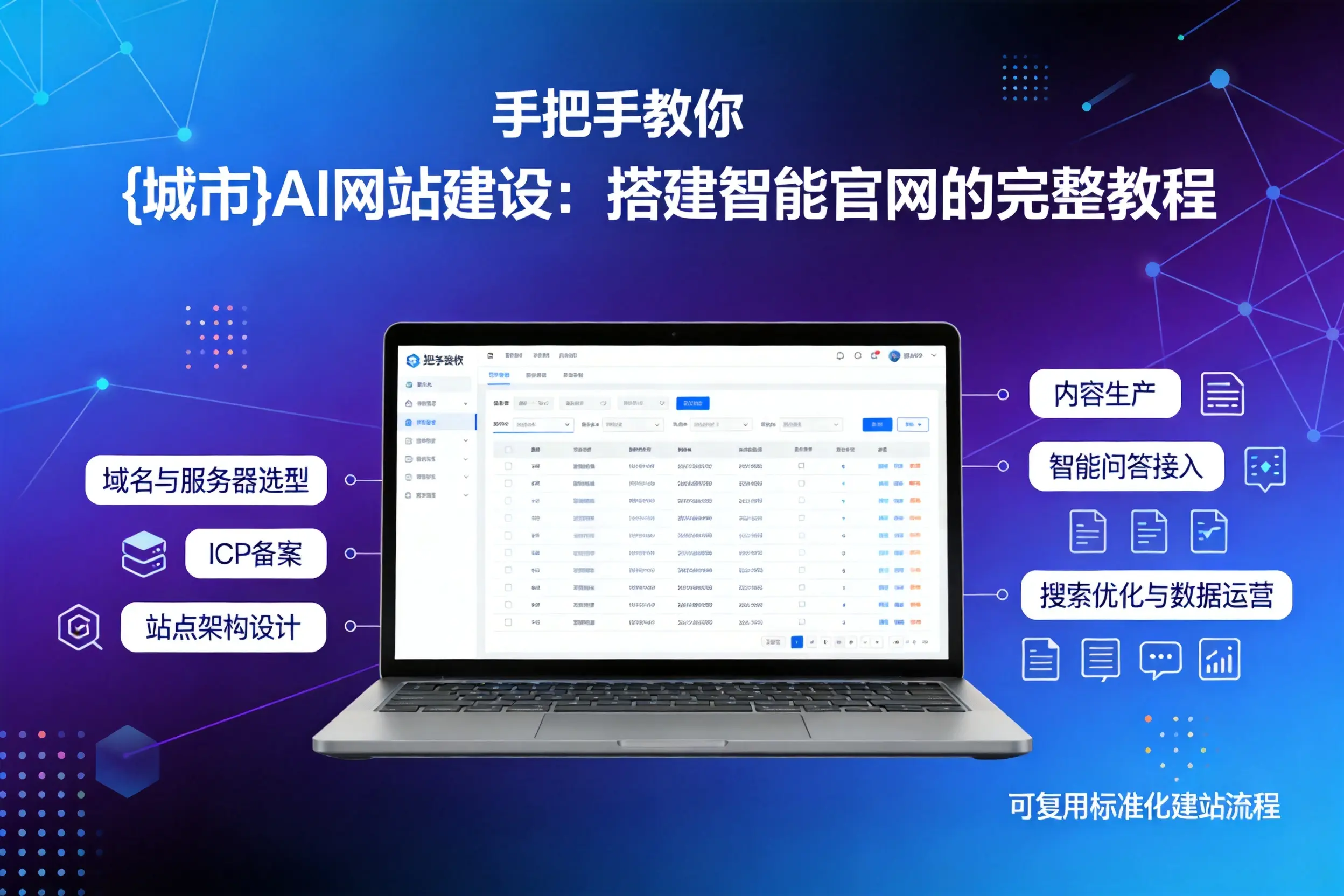 手把手教你运城AI网站建设:搭建智能官网的完整教程